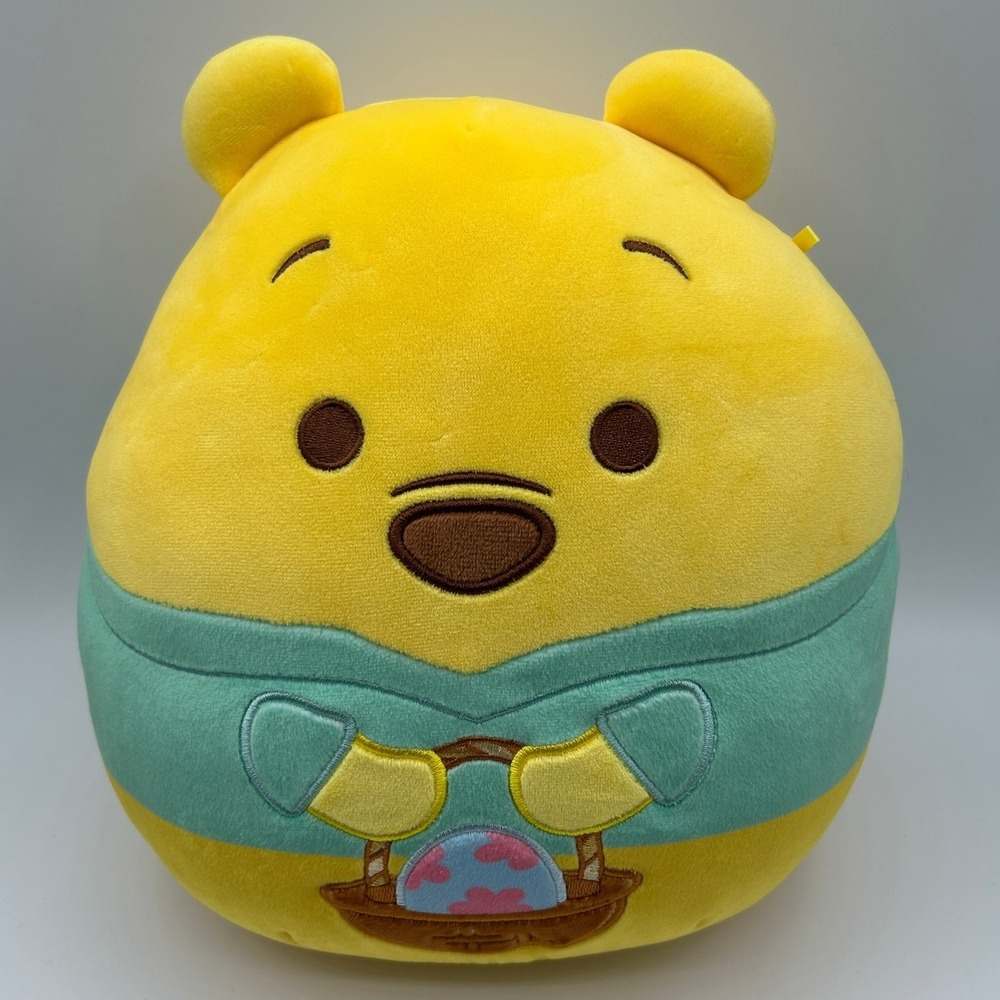 Squishmallows Disney Winnie the Pooh 10" Easter Plush Stuffed Animal Egg Basket